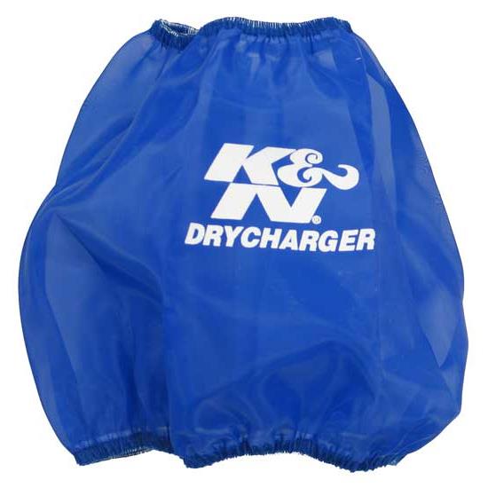 K&N RF-1048DL DryCharger Air Filter Wrap, 6in Tall, Blue