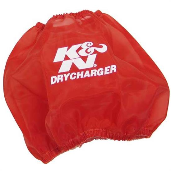 K&N RF-1048DR DryCharger Air Filter Wrap, 6in Tall, Red