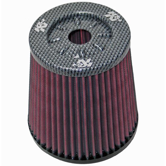 K&N RF-1633 Powersports Air Filter, 6in Tall, Round Tapered