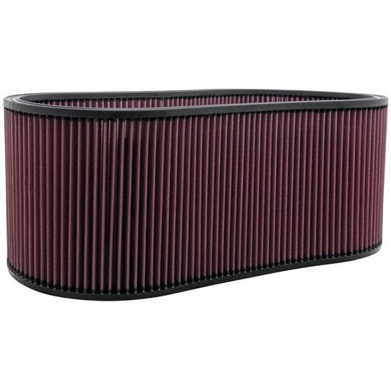 K&N RP-4820 Oval Air Filter, 7.625in Tall, Oval