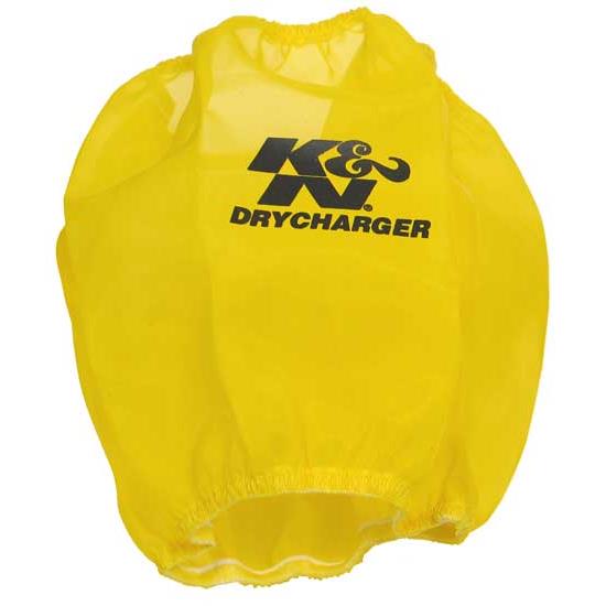 K&N RP-5103DY DryCharger Air Filter Wrap, 7in Tall, Yellow