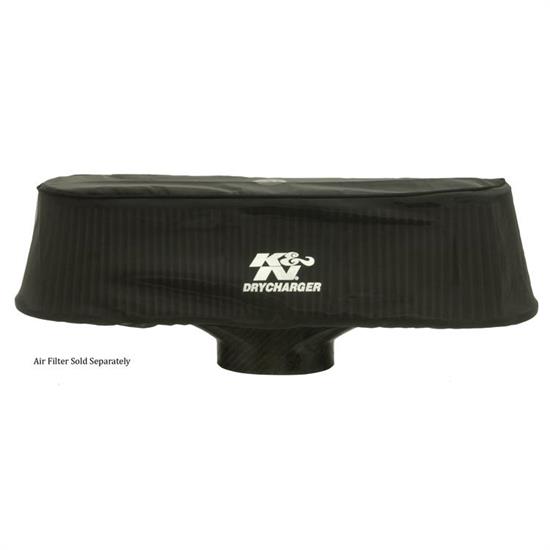 K&N RP-5135DK DryCharger Air Filter Wrap, 4.813in Tall, Black