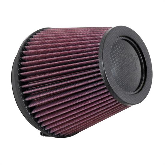 K&N RP-5168 Air Filter, Carbon Fiber Top, 6in Tall, Round