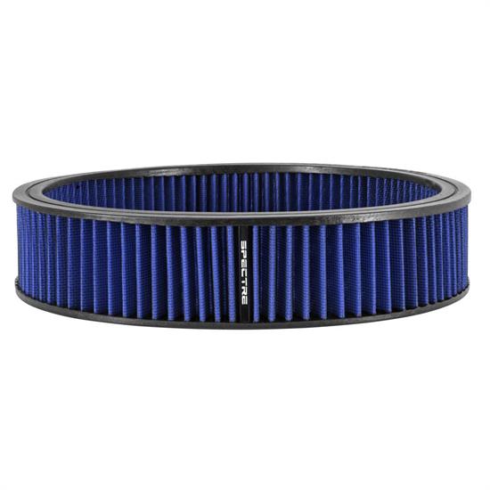 Spectre RS0137 Air Filter, Blue, 3in Tall, Round