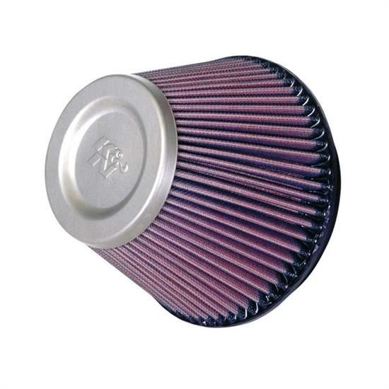 K&N RT-4590 Air Filter - Titanium Top, 5in Tall, Round Tapered