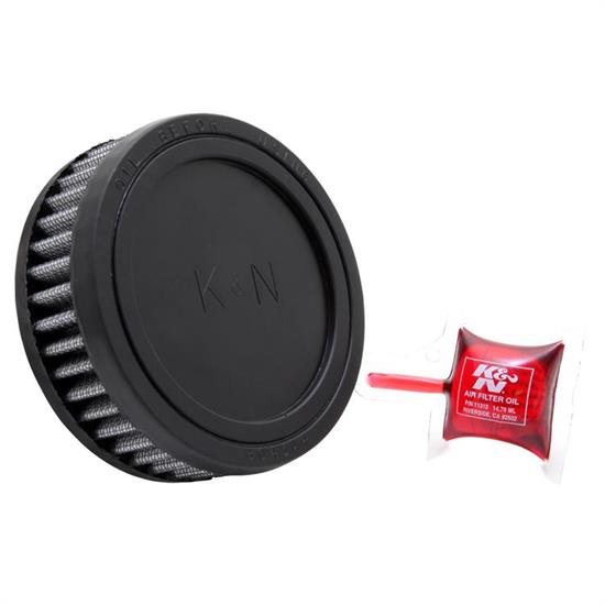 K&N RU-0340 Performance Air Filters, 1.5in Tall, Round