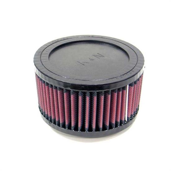 K&N RU-0660 Performance Air Filters, 3in Tall, Round