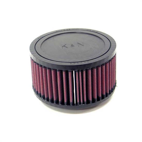 K&N RU-0870 Performance Air Filters, 3in Tall, Round