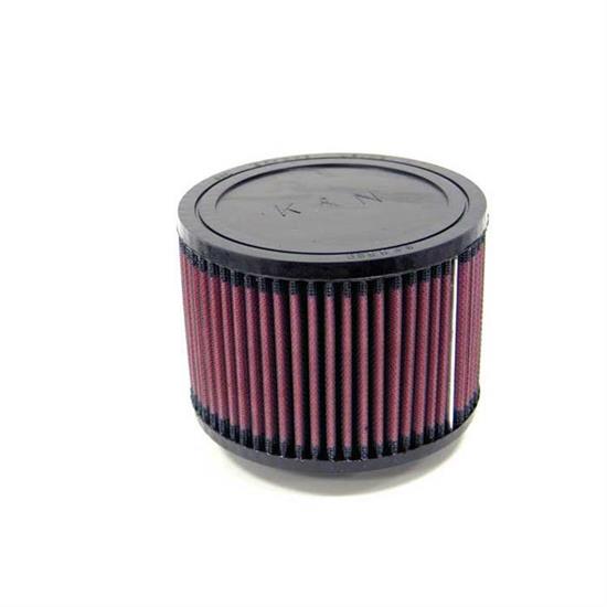 K&N RU-0950 Performance Air Filters, 4in Tall, Round