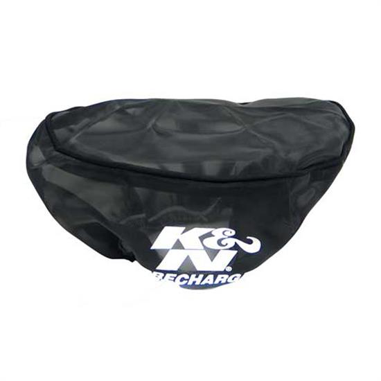 K&N RU-0980PK PreCharger Air Filter Wrap, 3in Tall, Black
