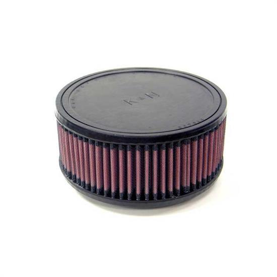K&N RU-0980 Performance Air Filters, 3in Tall, Round