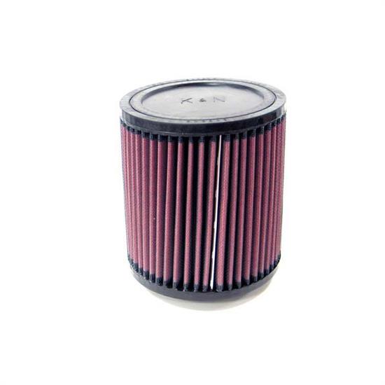 K&N RU-1000 Performance Air Filters, 6in Tall, Round