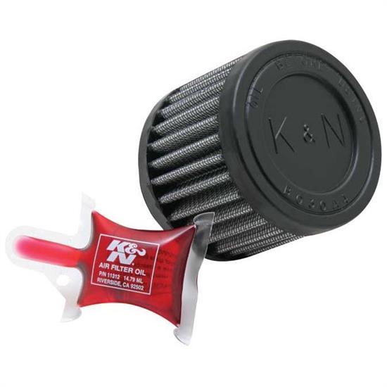 K&N RU-1130 Performance Air Filters, 2.5in Tall, Round