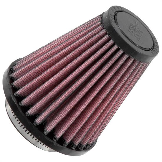 K&N RU-1200 Performance Air Filters, 4in Tall, Round Tapered