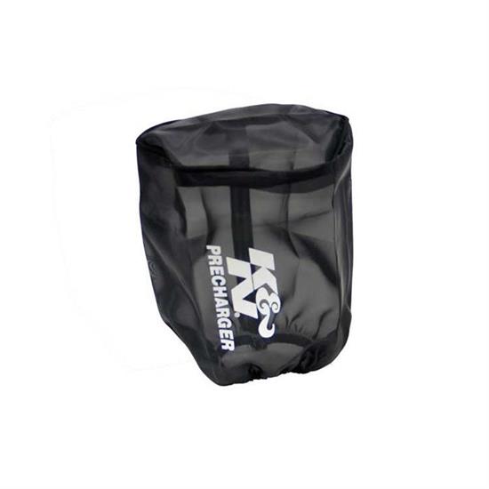 K&N RU-1230PK PreCharger Air Filter Wrap, 6in Tall, Black