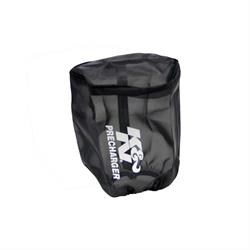 K&N RU-1230PK PreCharger Air Filter Wrap, 6in Tall, Black
