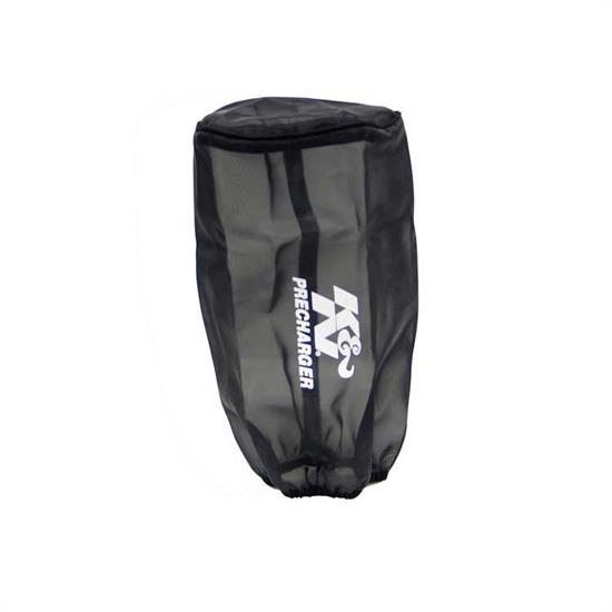K&N RU-1260PK PreCharger Air Filter Wrap, 9in Tall, Black