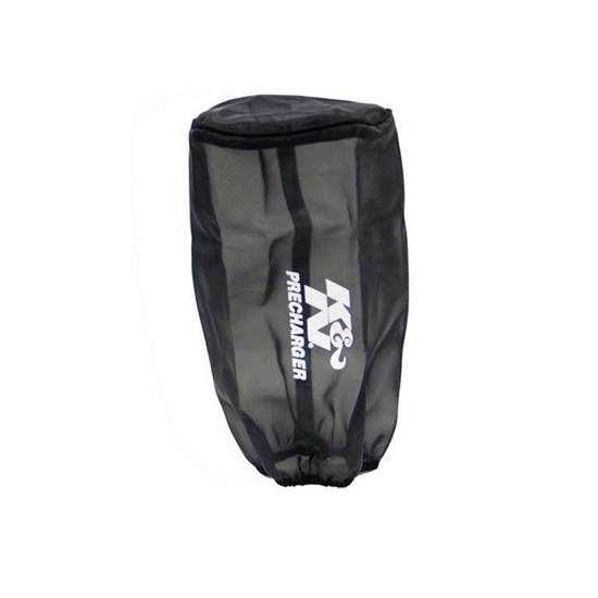 K&N RU-1260PK PreCharger Air Filter Wrap, 9in Tall, Black