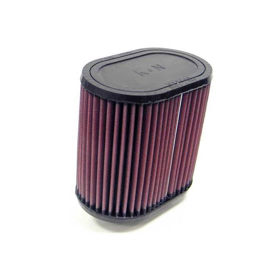 K&N RU-1330 Performance Air Filters, 6in Tall, Oval