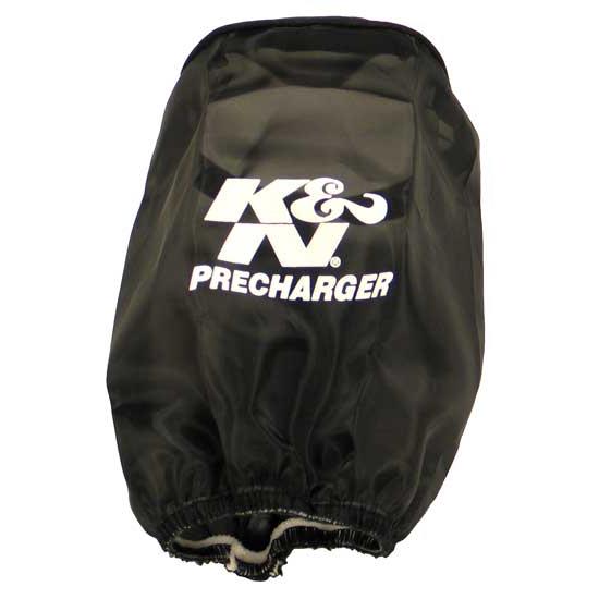 K&N RU-1470PK PreCharger Air Filter Wrap, 6in Tall, Black