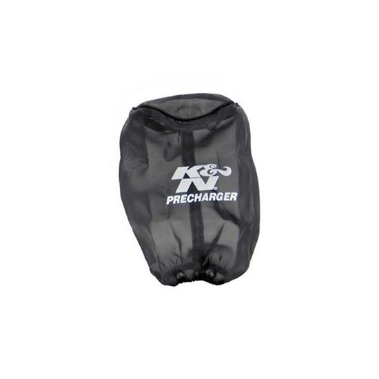 K&N RU-1480PK PreCharger Air Filter Wrap, 7in Tall, Black