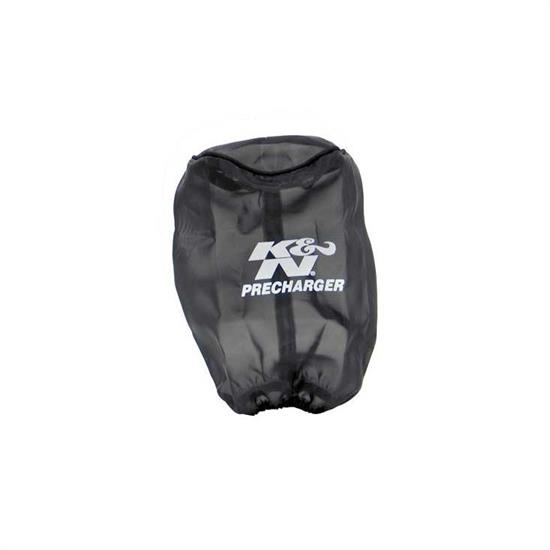 K&N RU-1480PK PreCharger Air Filter Wrap, 7in Tall, Black