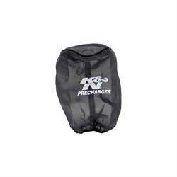 K&N RU-1480PK PreCharger Air Filter Wrap, 7in Tall, Black