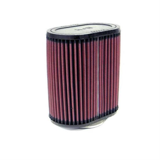 K&N RU-1520 Performance Air Filters, 7in Tall, Oval