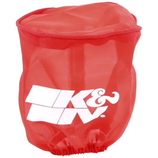 K&N RU-1750DR Air Filter Wrap, 4in Tall, Red