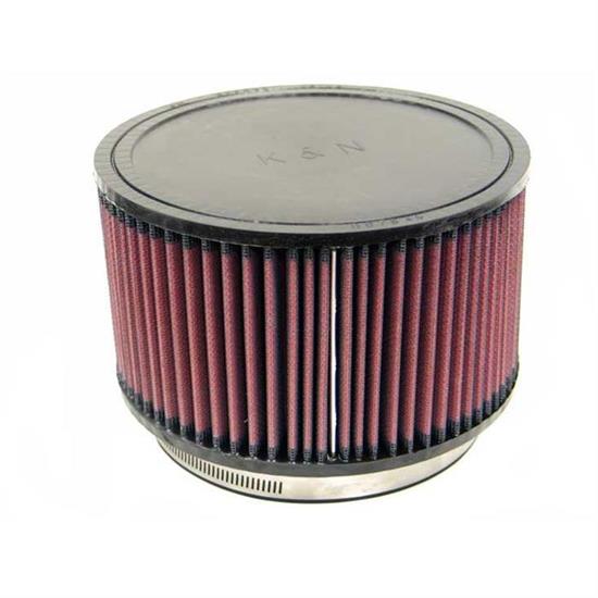 K&N RU-1850 Performance Air Filters, 4.5in Tall, Round