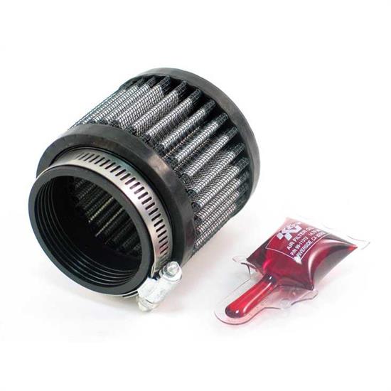 K&N RU-1880 Performance Air Filters, 2.5in Tall, Round