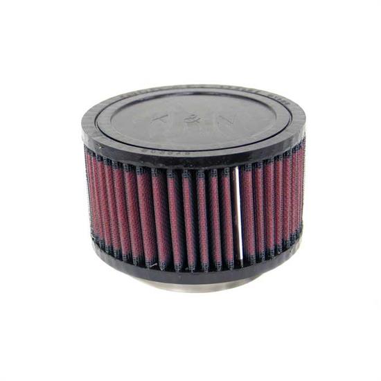 K&N RU-2420 Performance Air Filters, 3in Tall, Round