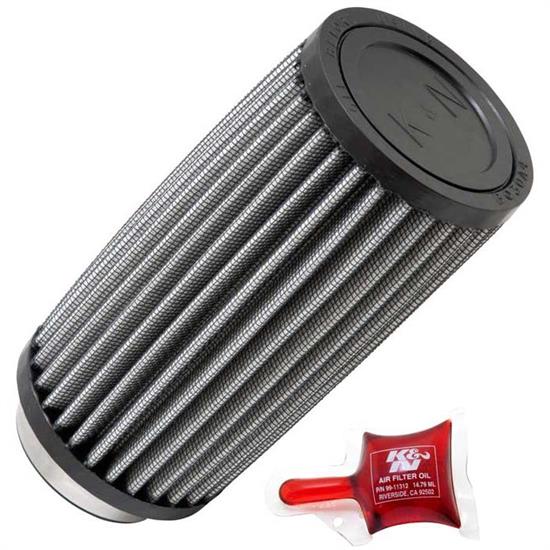 K&N RU-2575 Performance Air Filters, 6in Tall, Round Straight