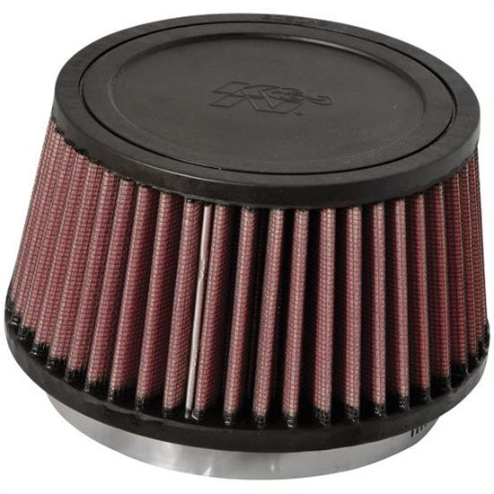 K&N RU-3110 Performance Air Filters, 3.25in Tall, Round Tapered