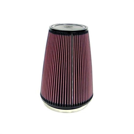 K&N RU-3280 Performance Air Filters, 10in Tall, Round Tapered