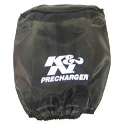 K&N RU-3480PK PreCharger Air Filter Wrap, 6in Tall, Black