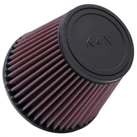 K&N RU-3580 Performance Air Filters, 5in Tall, Round Tapered