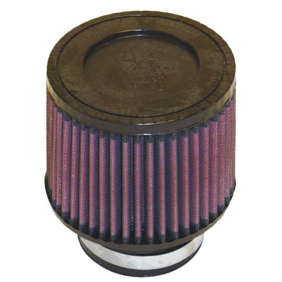 K&N RU-3700 Performance Air Filters, 4in Tall, Round Tapered