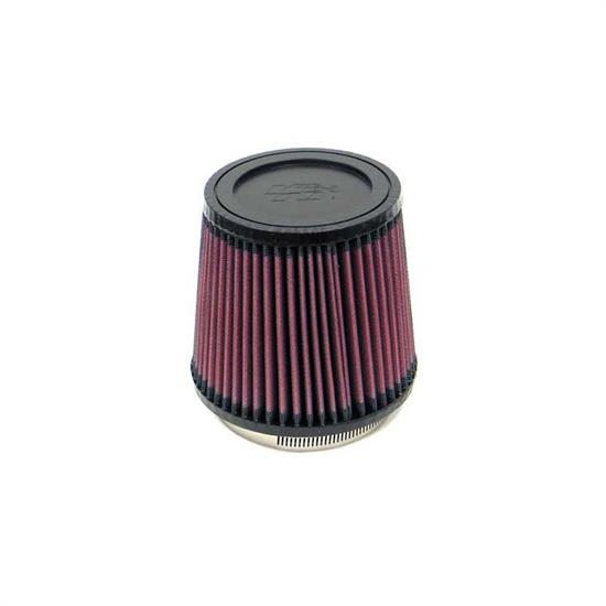 K&N RU-4250 Performance Air Filters, 5in Tall, Round Tapered