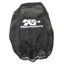 K&N RU-4710PK PreCharger Air Filter Wrap, 6.75in Tall, Black