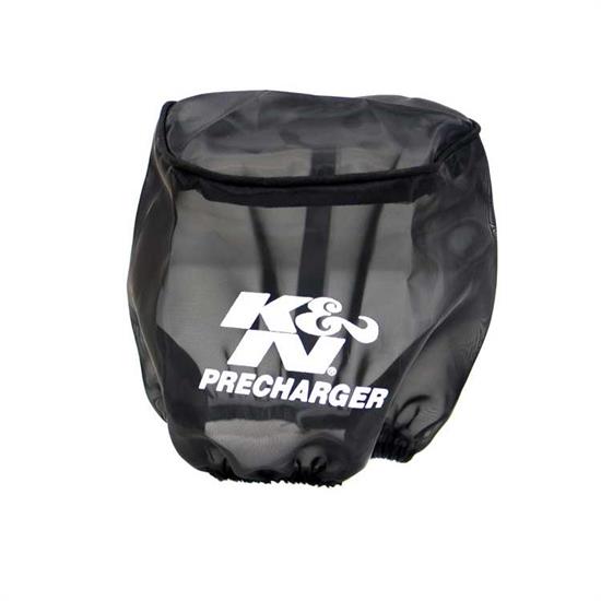 K&N RU-4720PK PreCharger Air Filter Wrap, 5in Tall, Black