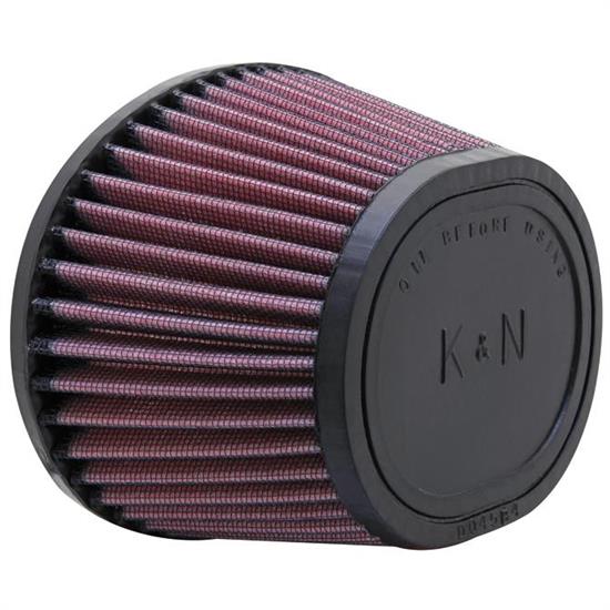 K&N RU-5004 Performance Air Filters, 3.5in Tall, Round Tapered