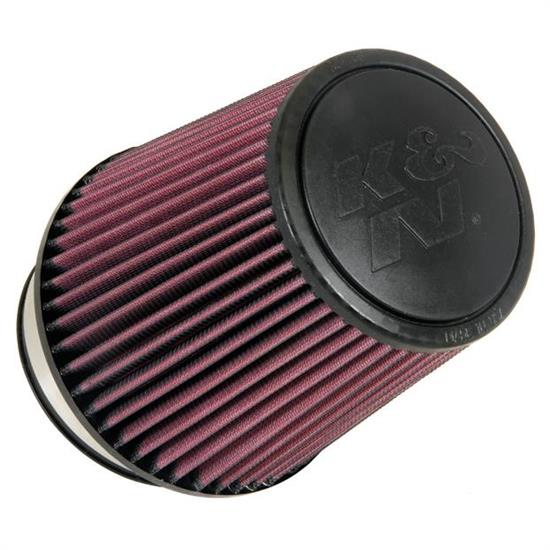 K&N RU-5061 Performance Air Filters, 6.5in Tall, Round Tapered