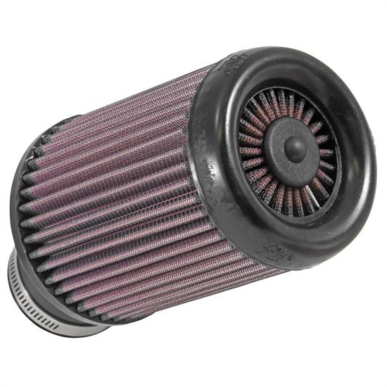K&N RX-3800 X-Stream Clamp-On Air Filter, 6.563in Tall, Round Tapered