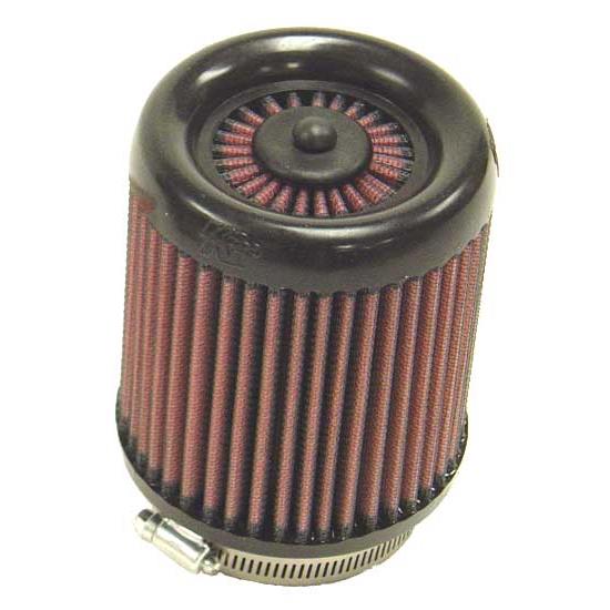 K&N RX-4020-1 X-Stream Clamp-On Air Filter, 4.75in Tall, Round Tapered