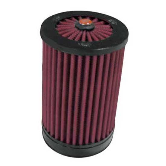 K&N RX-4140 X-Stream Clamp-On Air Filter, 5.969in Tall, Round