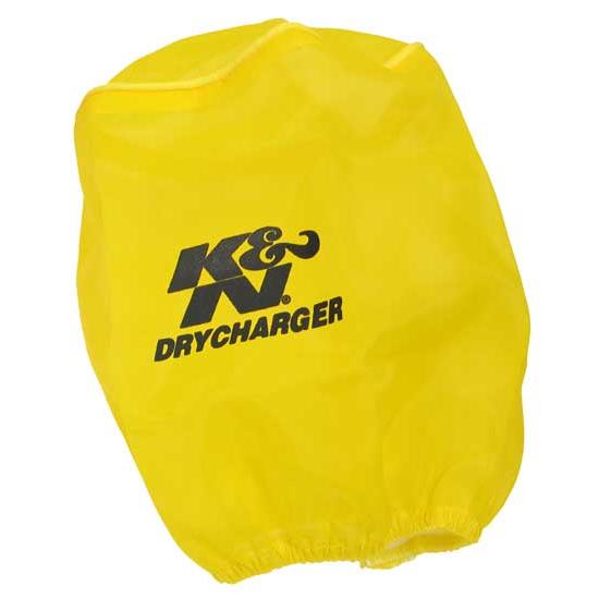 K&N RX-4730DY DryCharger Air Filter Wrap, 6.5in Tall, Yellow