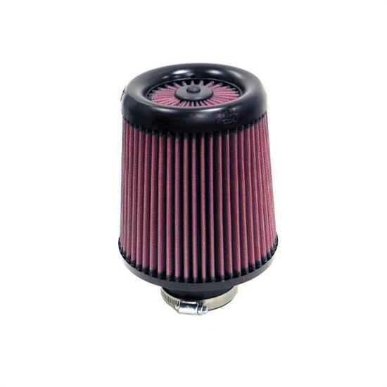K&N RX-4860 X-Stream Clamp-On Air Filter, 6.5in Tall, Round Tapered