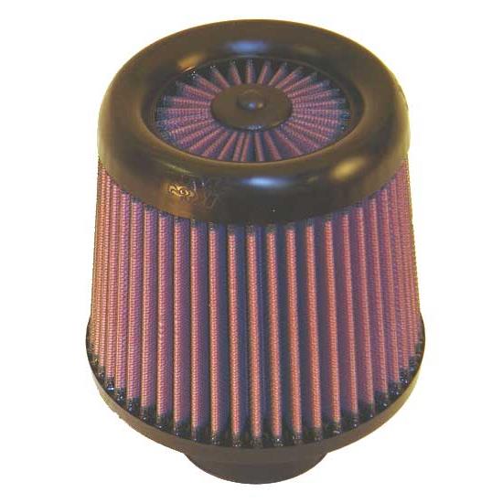 K&N RX-4950 X-Stream Clamp-On Air Filter, 5.5in Tall, Round Tapered