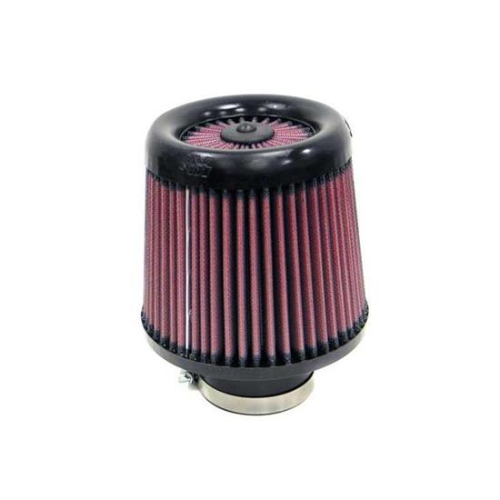 K&N RX-4960 X-Stream Clamp-On Air Filter, 5.5in Tall, Round Tapered